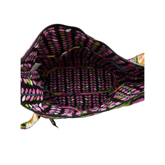 Vera Bradley Purse Va Va Bloom Colorful Floral Print Fabric Quilted Cross Body - Picture 7 of 15